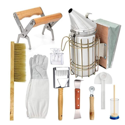 Professional Beekeeping Suit, Comfortable & Ventilated With Removable Veil Hood