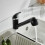 Easy Temperature Control Faucet, Stainless Steel Pull Out Sprayer Solid Brass Construction for Kitchen Sink 2