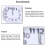 Ascending Beep Sounds Multi-Function Clock, Loud Alarm Sturdy Plastic Frame Silent Sweeping Movement for Children Room Classroom 3