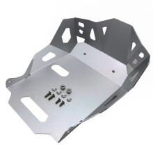 For  V-STROM 800DE 2023 2024 Motorcycle Engine Chassis Protection Cover Guard Bottom Skid Plate Accessories Silver