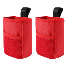 Hond Puppy Trainingssnacks Aas Dierentas Gehoorzaamheid Trainingstas Voedselzak Snack Beloning W-Aist Tas Rood