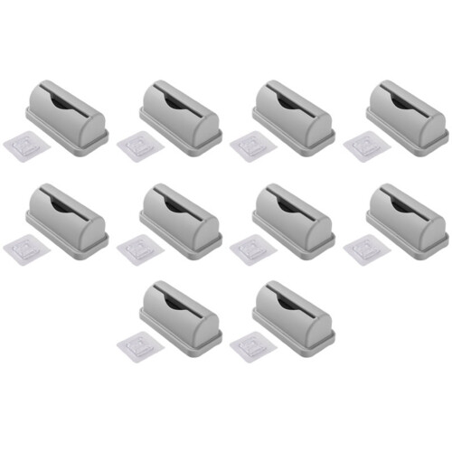 Home Simple Punch-Free Garbage Bag Storage Box Wall-Mounted Pull-Out Storage Box Simple Garbage Bag Storage Box A
