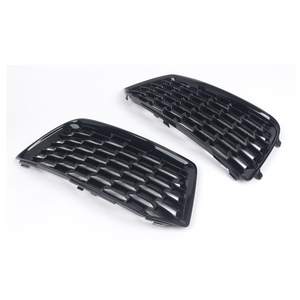 1 Pair Car Front Bumper Lower Grille Grill Fog Lamp Frame Bezel Insert 80A807679d 80A807680d For Q5 2018-2020 6031431294632