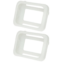 Multicolor Diving Silicone Computer Watch Protective Cover Dust Cover Anti-Scratch & Anti-Fall Shell White