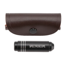 Espectroscopio Gemológico de Bolsillo de Difracción de 18 mm de Diámetro, Herramienta de Tamaño Mediano para Joyería con Piedras Preciosas