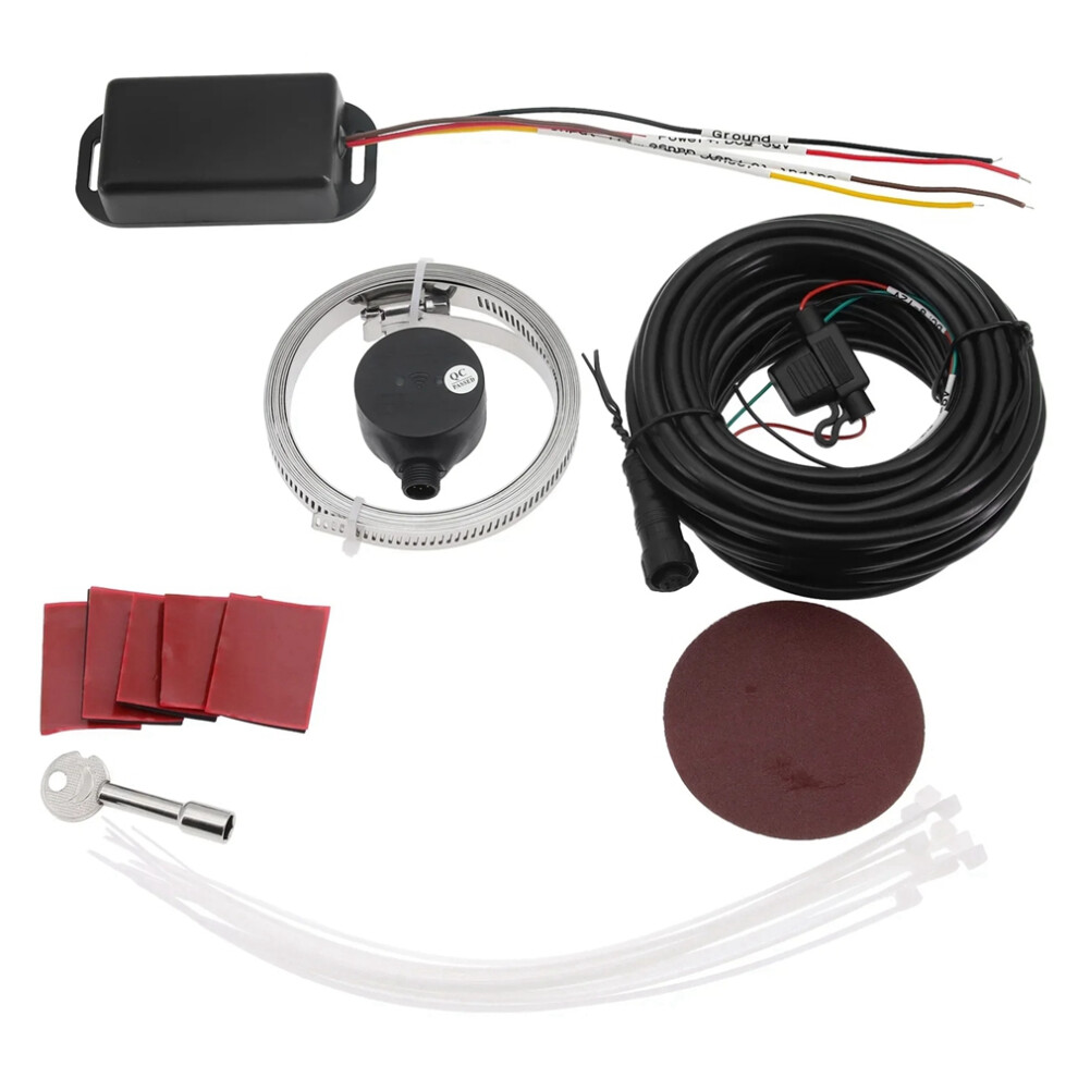 Non-Contact Ultrasonic Fuel Level Sensor Monitoring System Fuel Level Gauge Ohm Signal Gauge Ul212-F Fit Marine Boat 6033001575783