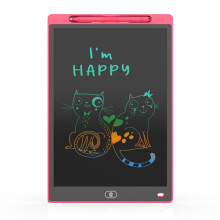 Lavagna da Disegno per Bambini da 12 Pollici, Lavagna per Scrittura A Mano LCD, Lavagna Elettronica LCD, Lavagna Dipinta A Mano (Colore) D