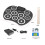 Electronic Drum Set Hand-Rolled Drum 9-Pad MIDI Interface Supports DTX Games Portable Drum Set with Drumsticks Pedals 8