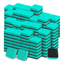 96 Pack Dry Erase Erasers, Magnetic Dry Erase Eraser Bulk, White Board Dry Erasers, Chalkboard Cleansers
