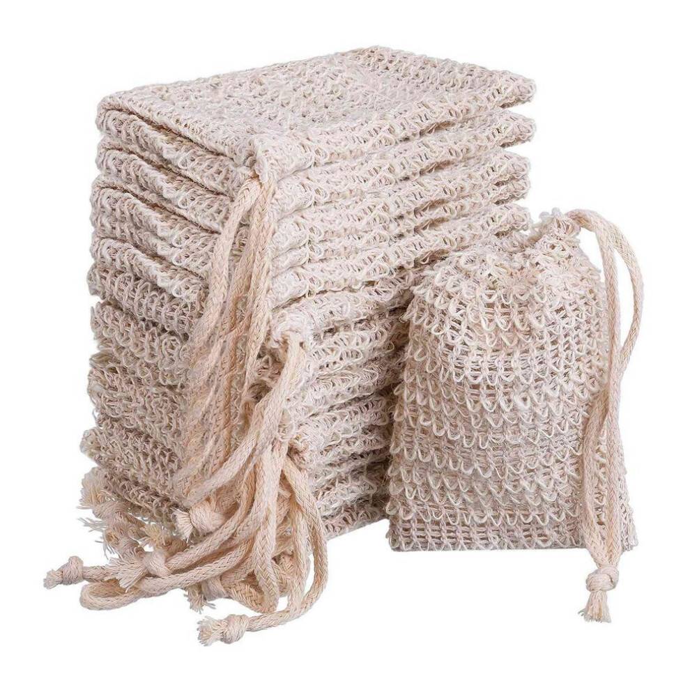Soap Saver Bag Exfoliating Mesh Pouch Eco Friendly Foaming Bag for Bathroom