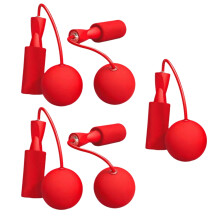 Cordless Skipping Rope Fitness Exercise Children'S Skipping Rope Wireless Weighted Weighted Skipping Rope Red