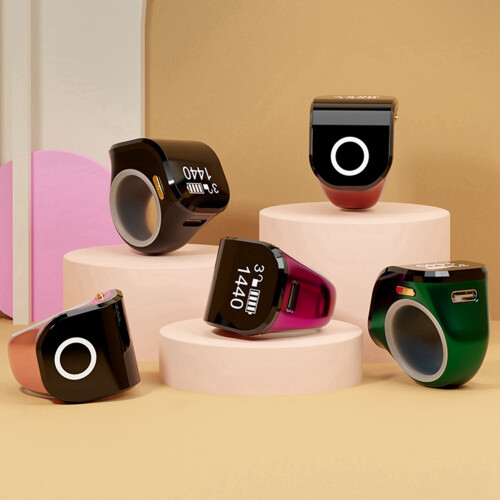 Digital Counter Portable Points Rechargeable Ring Ring Idea Tally Counter  Touch Finger Counter 2