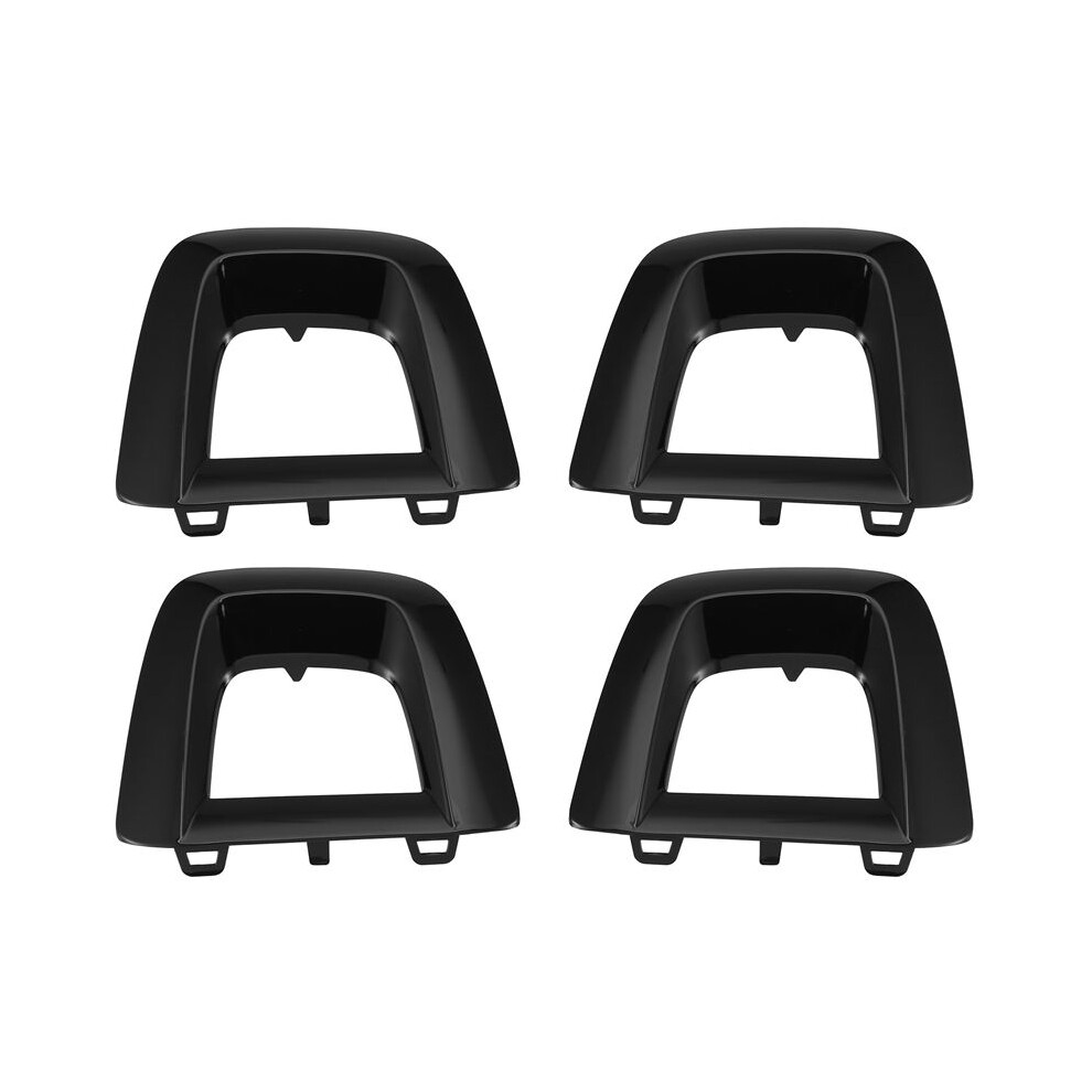 4Pcs Front Bumper Side Spoiler Trim 2538856300 2538856400 2538856700 2538856800 For X253 C253 Glc 16-19 Black 6034054715584