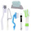 Window  Cleaning Brush Set, Window Track Cleaning Tool, Double-Sided Window Cleaning Brush 1