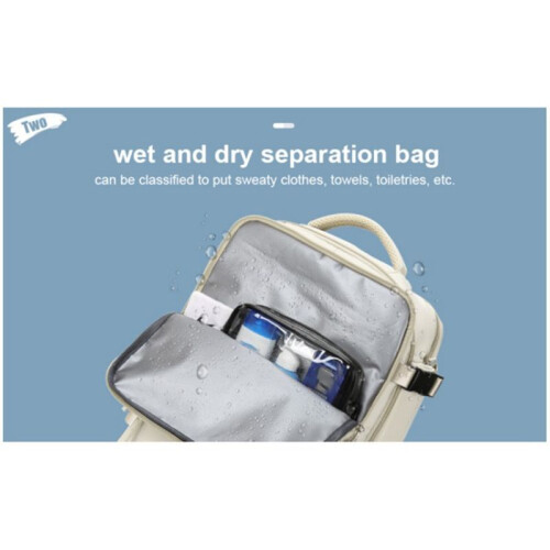 Large Capacity Travel Bag, Toiletry Bag, Portable Storage Bag, Backpack Light 1