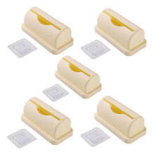 Garbage Bags and Dispensers Bathroom Garbage Bag Dispenser Household Kitchen Wall-Mounted Garbage Bag Storage Bag B