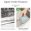 Window  Cleaning Brush Set, Window Track Cleaning Tool, Double-Sided Window Cleaning Brush 2