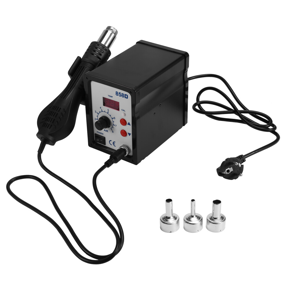 Hot Air Tool 858D Bga Rework Solder Station Blower Hair Dryer Hairdryer Soldering Heat Tool For Welding Repair Eu Plug 4714052398966