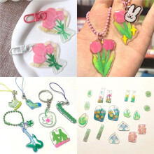 146PCS Shrink Sheets Kit,Shrink Paper Keychain Kit with 25PCS Shrink Paper 121PCS Open Iron Ring,Hole Punch