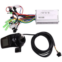 Controller Motore Brushless Adatto per Biciclette Elettriche, Scooter e Display LCD S886 con Kit Acceleratore A Pollice