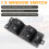 Para  M6 2015-2017 Interruptor de Elevación de Ventana FA4A-66-350 Interruptor de Control de Ajuste de Ventana 6