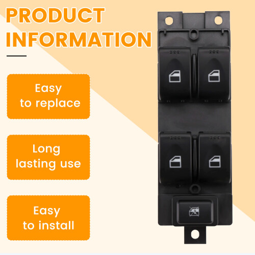 Para  M6 2015-2017 Interruptor de Elevación de Ventana FA4A-66-350 Interruptor de Control de Ajuste de Ventana 2