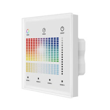 DALI  Panel Remote Zur Wandmontage RCB&CCT Dimmer Panel LED  Dimming Control für  Home Weiß