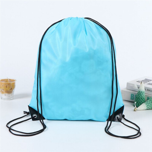 Polyester Drawstring Bag Sports  Drawstring Bag Storage Bag Drawstring Bag Light 1