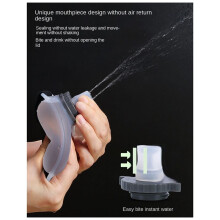 Multifunktionale Wasserflasche Fürs Handgelenk, Radfahren, , Trinkversorgungswerkzeug, Outdoor, Tragbare Wasserflasche Fürs Handgelenk, Weiß