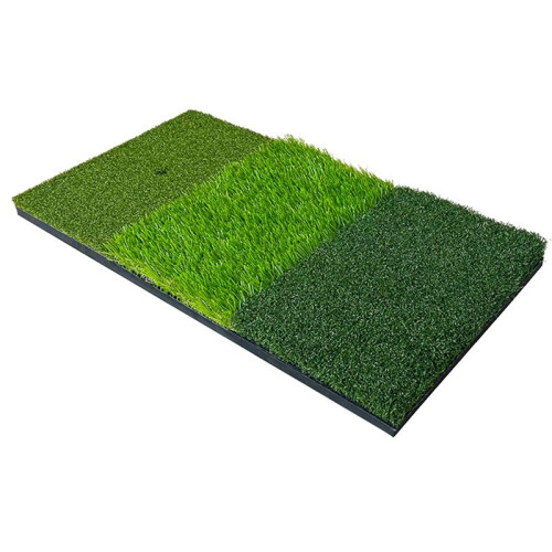 Mat Portable with Rubber Socket Simulated Lawn  Training Lawn Mat