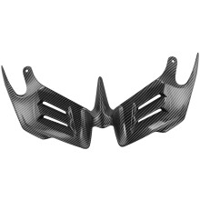 Motorcykelkåpa Aerodynamiska Winglets Front Cover Wind Wing för YZF R3 R25 2015-2018 Carbon