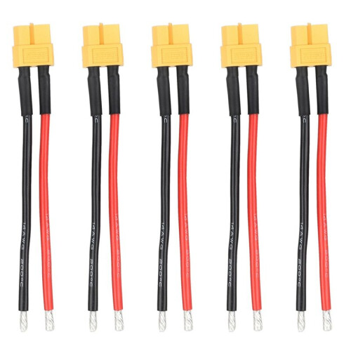 XT60 Female Cables Power Extension Cables Lithium Battery Cables Battery Cable