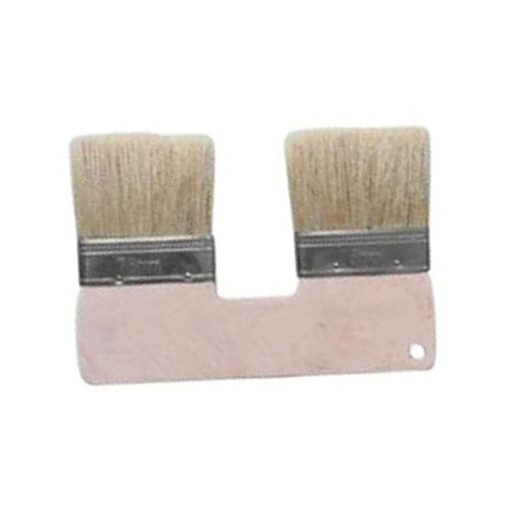 Double Paint Brush,3In Doublehead Painting Brush,Bristle Art Flat Texture Brush,Art Wall Painting Double Paint Brush 1Pc 4712994777177