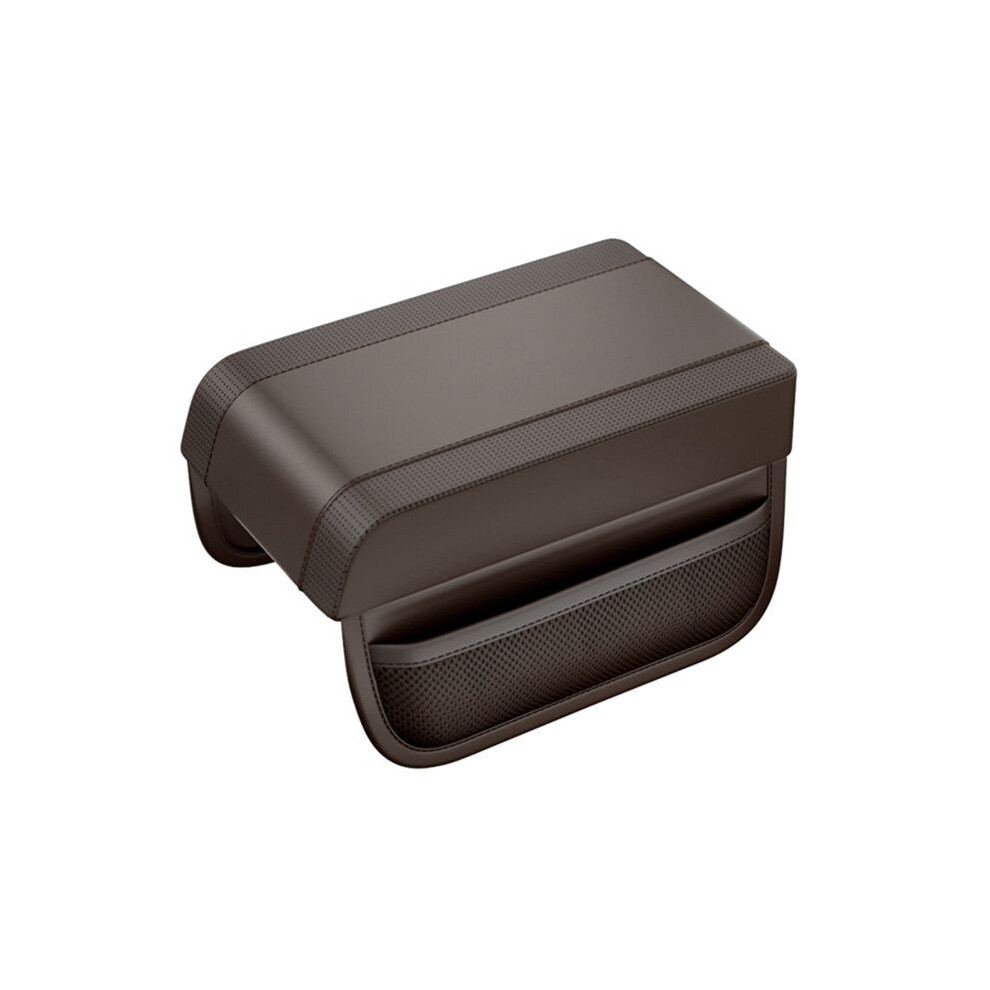 Universal Car Armrest Booster Cushion, New Memory Cotton Car Armrest Box Pad Auto Center Console Pad Brown 6032384451509