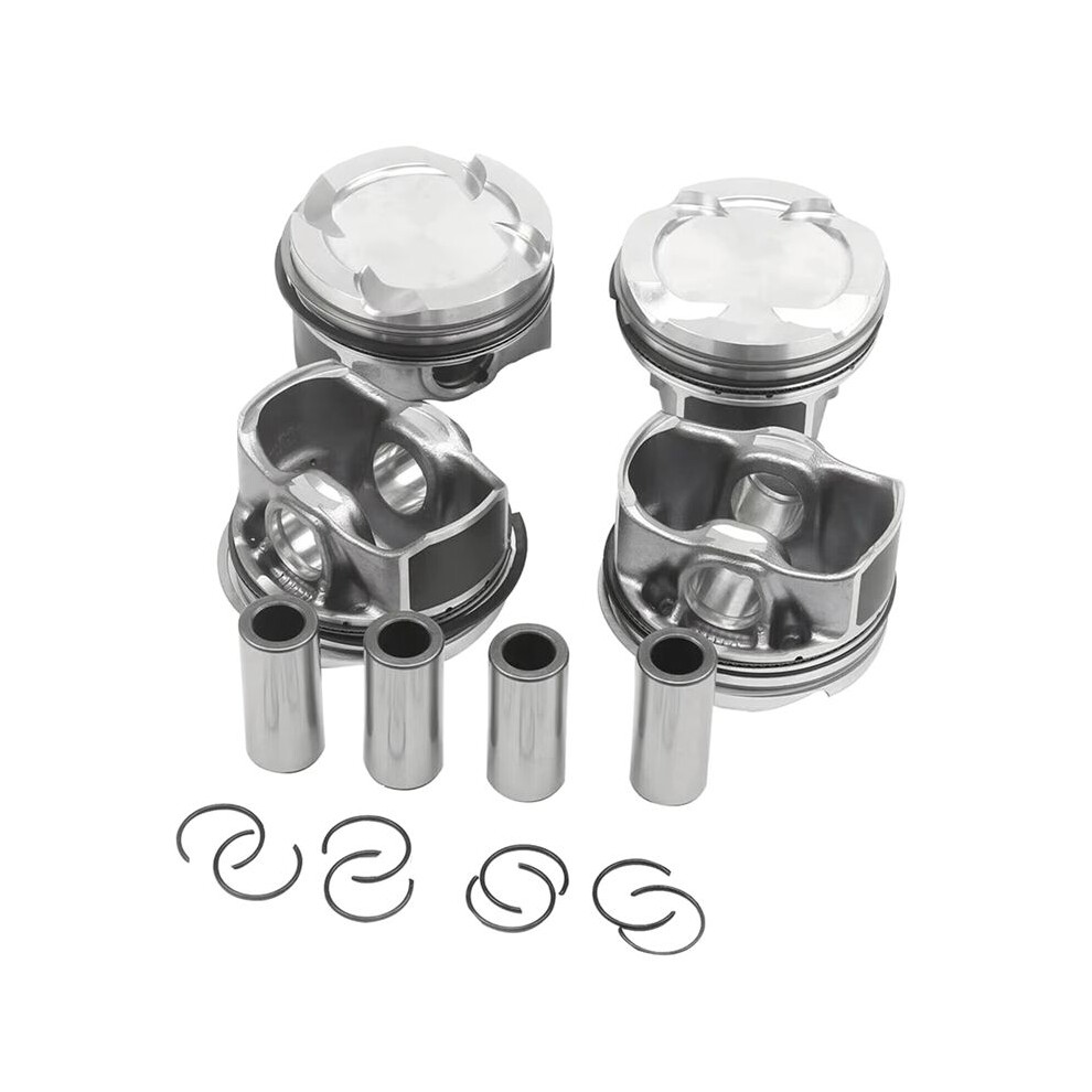 4Pcs 82Mm Engine Pistons Rings Set For F20 F23 F33 F55 F56 G30 120I 220I 2.0T 11258657760 11259468870 11257561710 6133381047402