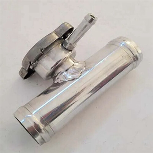 Intercooler-Aansluithuls 38MM Aluminium Inline Radiator Slangvuller/Dop T6063 T-Type Intercooler-Aansluitbuis 2