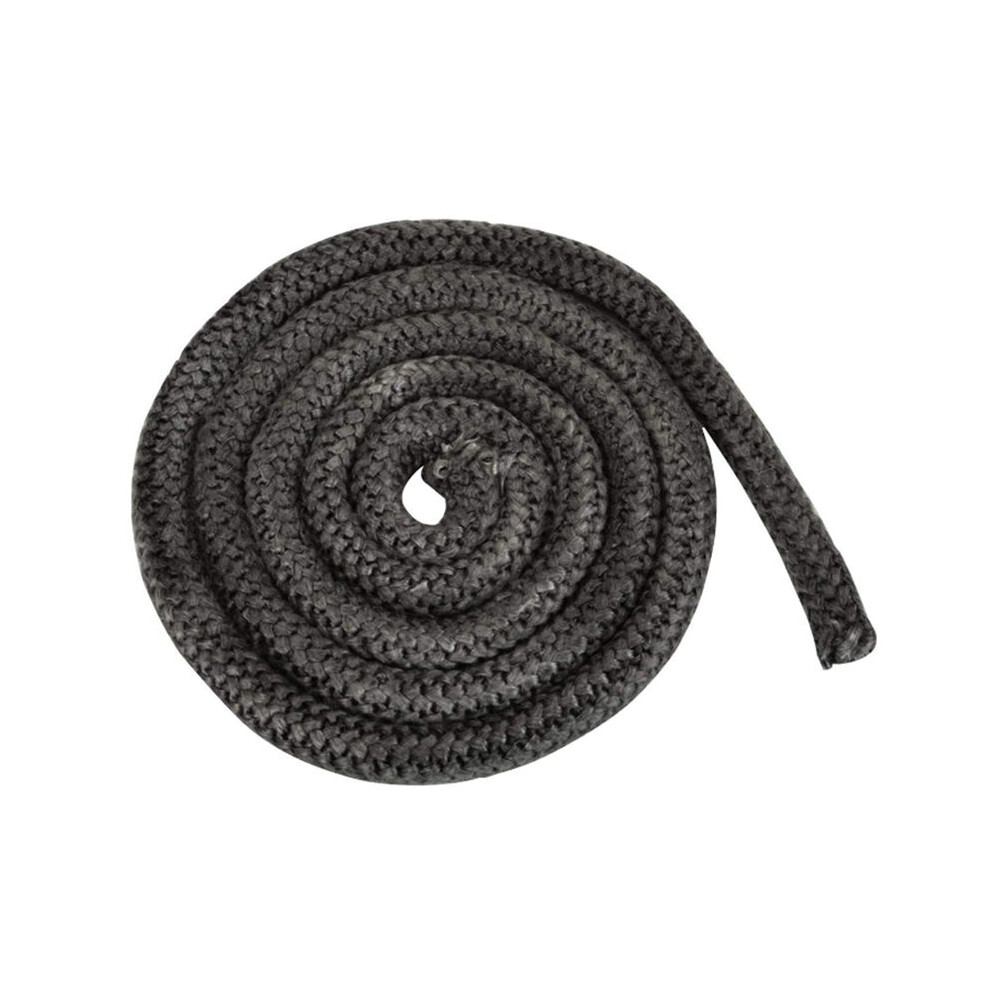 Stove Rope Fiberglass Fireplace Door Cord High Temperature Woodburner Gasket Cord 2.5M Length Sealing Rope Black 6131407738327