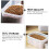 Box Grain  Food Container Pet Food Container Storage Box High Capacity 4