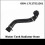 Engine Cooling System Water Tank Radiator Coolant Upper Hose for  1 Series E81 E87 17127521361 6