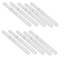 10pcs Multifunctional LED Light Stick Suit Work with Cr425 Battery Luminous Floats Accessory Lure Stick Attractor Lamp A
