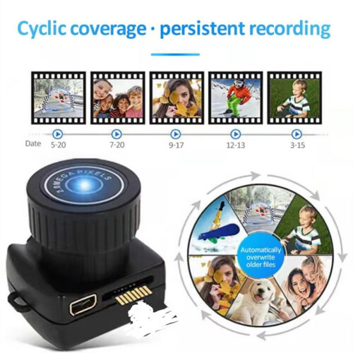Camera Camcorder 480P  DVR Camcorder Y2000 Draagbare Webcam Video Voice Recorder Camera 2