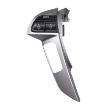 Car Steering Wheel Left Side Volume Adjustment with Holes Frame Multifunction Button for Accord 2008-2012