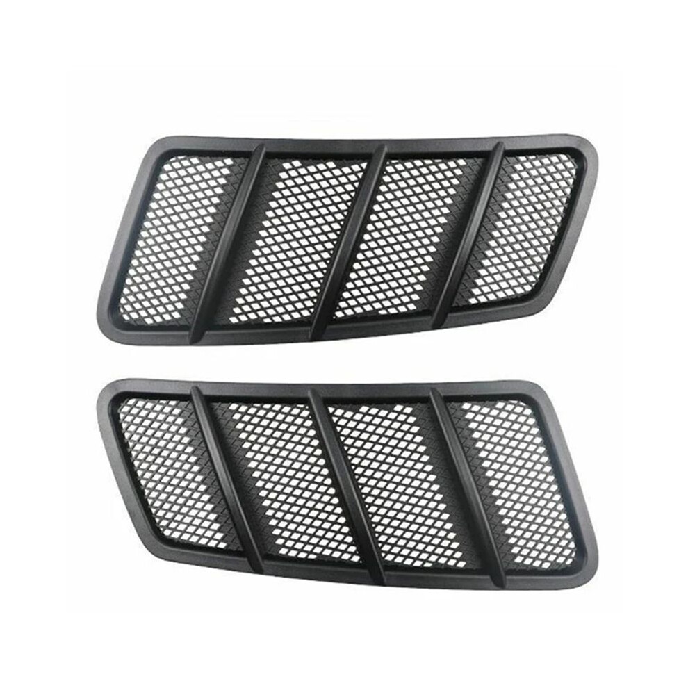 2X Side Hood Air Vent Grille Cover For W166 Gl Gl350 Gl450 Gl550 Ml Ml350 Ml550 2012-2015 1668800105 6032472359144