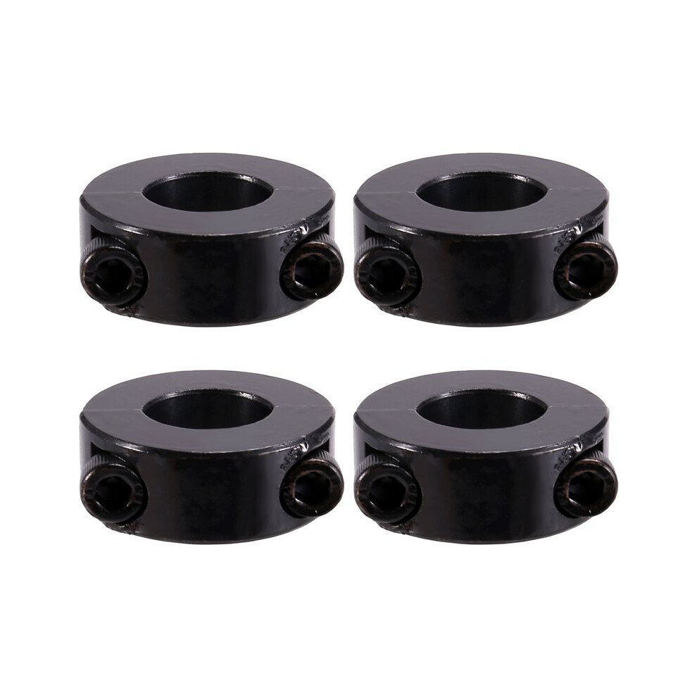 4Pcs Double Split Shaft Collars Oxide Set Screw Style Double Split Setscrew Shaft Collar Inner Diameter 20X40x15mm 6032983529593