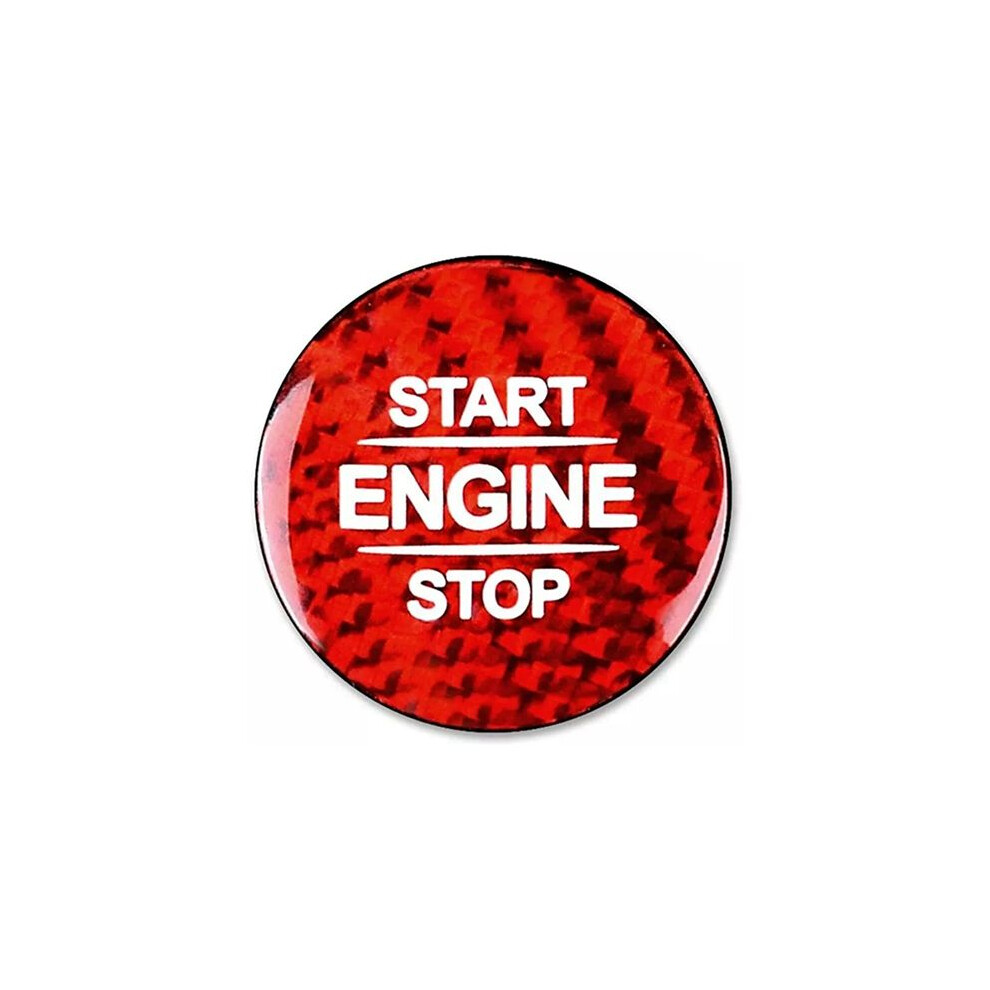Carbon Fiber Engine Start Button Sticker For W177 Glb X247 W247 Gle W167 Gls X167 W464 Cla C118 Amg Red 6032265379045