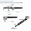 Coil Spring Compressor Tool Extendable Bracket Heavy Duty Strut Spring Compressor Tool Capacity for Car Truck 8