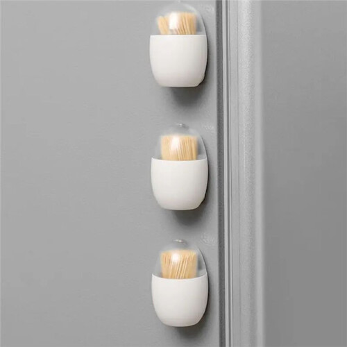 Magnetic Refrigerator Toothpick Box Toothpick Dispenser Home Dining Table Toothpick Storage Box 2
