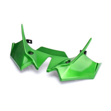 Kit de Déflecteurs D'Ailes Aérodynamiques pour Spoilers Avant de Moto Sport Downforce Naked pour Z650 Z 650 2021-2024, A