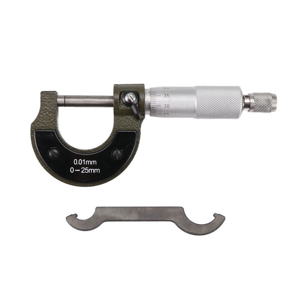 0-25Mm Metric Micrometer Carbon Steel Outside Micro-Meters Precise Tools Micro-Meter Gauge Meter Accurate Measuring Tool 6032483702540