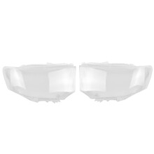 1 Par de Cubiertas de Faros Delanteros Transparentes para  Pajero Sport 2013-2015, Cubiertas Antipolvo para Faros Delanteros